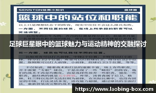 足球巨星眼中的篮球魅力与运动精神的交融探讨
